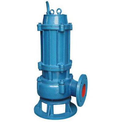 WQK Submersible Sewage Pump Domestik Submersible Water Pump Dengan Cutter Impeller material besi cor atau stainless steel