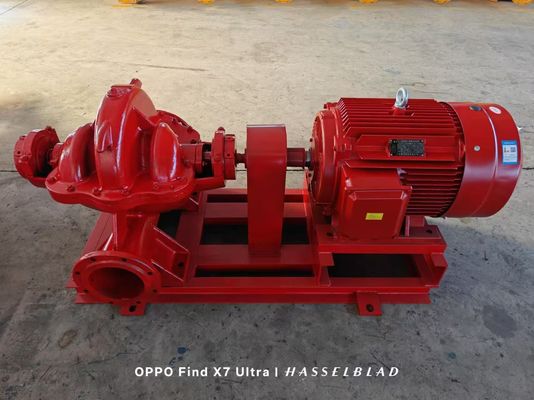 Harga bagus 55-160KW ISO Standard Horizontal Split Casing Centrifugal Pump untuk aplikasi tugas berat on line