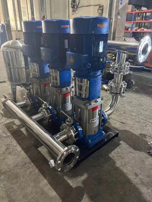 Good price Pompa Air Penguat Frekuensi Peralatan Pasokan Air 1 Siaga 1 Mulai. Pompa Bahan SS304 dengan Piplien dan Tangki Tekanan on line
