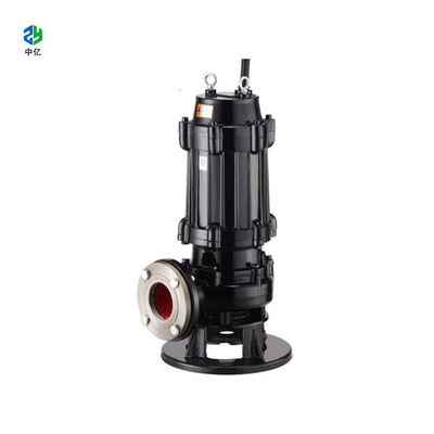 Good price WQK SS304 pompa submersible limbah Pompa Bah dengan daya impeller penggiling dari 0,75-350kw. Warna bisa biru, hitam dan on line