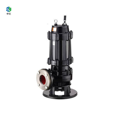 WQK Submersible Sewage Pump Domestik Submersible Water Pump Dengan Cutter Impeller material besi cor atau stainless steel
