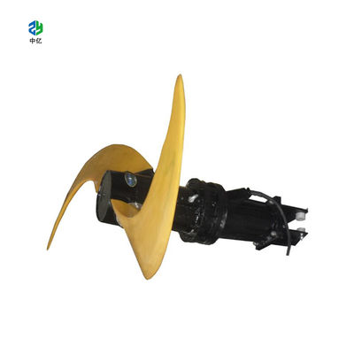 Mixer Submersible Impeller Pisang Kuning Limbah Listrik QDT4/4