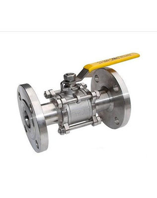 Good price SS304 SS316 CF8M Tiga Bagian Flange Ball Valve Bahan Besi Cor on line