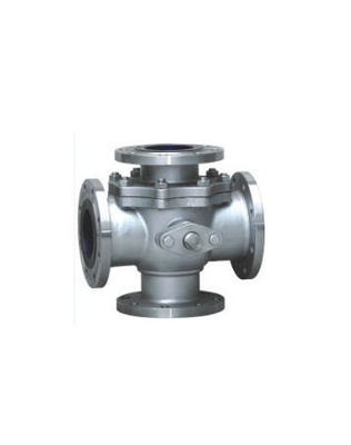Good price Katup Bola Baja Empat Arah Tipe Terpasang Trunnion on line