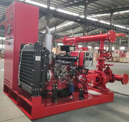 Good price Mesin Diesel Pompa Api Sentrifugal Dengan Tingkat Kebisingan Rendah Dan Pasokan Listrik on line