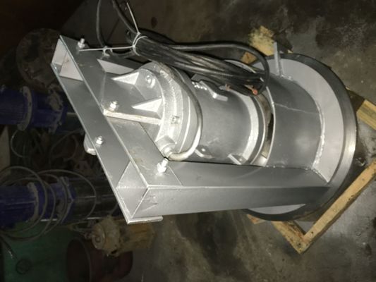 Pompa Refluks Mixer Submersible QJB-W 10m Bahan Pada Besi Cor Stainless Steel