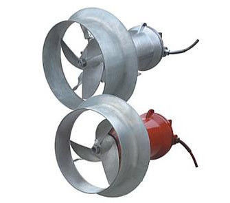 Mixer selam QJB Pompa submersible yang digunakan untuk bahan perawatan bisa terbuat dari besi cor / stainless steel