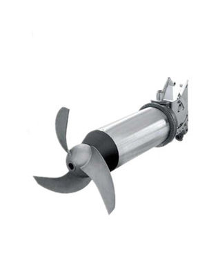 Mixer selam QJB Pompa submersible yang digunakan untuk bahan perawatan bisa terbuat dari besi cor / stainless steel
