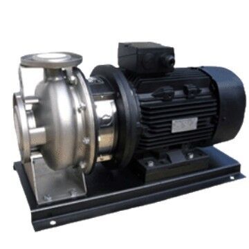 Harga bagus 2900-3450 Rpm ZS Pompa sentrifugal satu tahap horizontal baja tahan karat 50 60 Hz frekuensi tahan lama tahan korosi on line