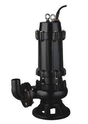 Pompa Air Limbah Submersible 1.5KW IP68 Dengan Impeller Ganda