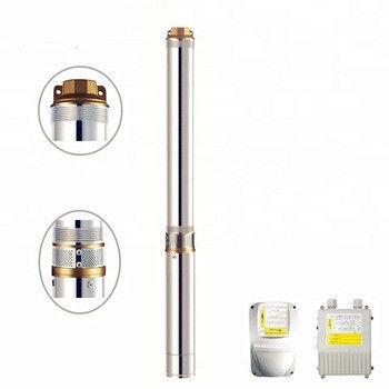 Good price Pompa Submersible Sumur Bor Tahan Karat 304 Pompa Sumur Submersible 3hp Motor Air Terlindung Secara Termal P on line