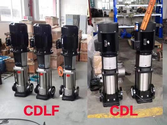 Pompa Sentrifugal Multistage Vertikal CDL/CDLF untuk Transportasi Cairan Industri
