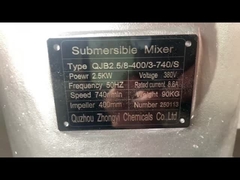 Pompa Mixer Submersible Cast Iron yang serbaguna untuk aplikasi pencampuran industri